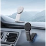 Держатель Baseus Car Holder Magnetic C02 Mega Wireless Charging 15W Gray (C40169003831-00) for Apple iPhone 16 I 15 I 14 I 13 I 12 series: Производитель Baseus