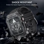 Аксесуар для Watch Rubber TPU with Stainless Steel Case Black/Grey (FLS181113) для Apple Watch 44/45/49mm Ultra фото 4