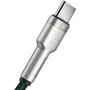 Кабель Baseus USB Cable to USB-C Cafule Metal 40W 1m Green (CATJK-A06) фото 7