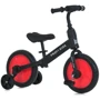 Детский велосипед-беговел 2в1 Prof1 Kids черный с красным (MBB 1012-3)