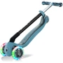 Самокат GLOBBER серії GO UP DELUXE LIGHTS 5в1 попелясто-блакитний, колеса з підсвічуванням 20 / 50кг: Конструкція рами складна