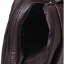 Мужская сумка через плечо Borsa Leather коричневая (K11169a-brown): Стиль Повседневный (Casual)