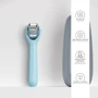 Электронный роллер для лица с микроиглами GESKE MicroNeedle Face Roller 9в1 turquoise фото 4