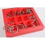 Набор головоломок Eureka 3D Puzzle 10 Metal Puzzle, Red, красный (473358)