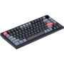 Клавиатура Keychron V1 Max 84 Key RGB Hot-Swap Gateron Jupiter Red Knob Carbon Black (V1MD1_KEYCHRON): Количество клавиш 84
