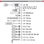 Набор инструментов Intertool ET-6046: Упаковка пластиковый кейс