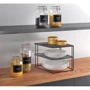 Полка угловая Metaltex PALIO LAVA 25x25x19 см (361302): Материал нержавеющая сталь