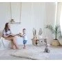 Тканинна дитяча гойдалка підвісна Infancy™ Вухань бежева: Тип підвісна гойдалка