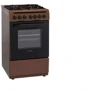 Плита комбинированная HEINNER HFSC-V60LITGC-BRW: Тип варочной поверхности газовая