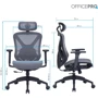 Кресло офисное OfficePro Atlas (OC630-B-DG-DG)