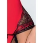 Эротический корсет Passion BRIDA CORSET red L/XL