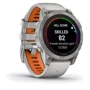 Смарт-годинник Garmin Fenix 7 Pro Sapphire Solar Titanium with Fog Gray/Ember Orange Band (010-02777-21): Матеріал корпуса Армированный волокном полимер с металлической задней крышкой