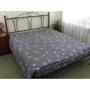 Простирадло Руно Fly grey бязь сіра 220х240 см (76.114Б_Fly grey)