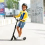 Самокат Micro серии Sprite Deluxe – Чёрный (до 100 kg, 2-х колесный) (SA0200): Тип колес литые