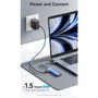 Адаптер Vention Adapter USB-C to HDMI+3xUSB3.0+PD 100W Blue (TGESB) фото 4