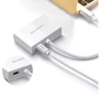Адаптер Ugreen Adapter MM123 USB-C to HDMI+VGA White (30843): Цвет белый