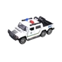 Машина металлическая Автопром 1:32 Hummer Pickup-Police белая, свет, звук (6626P): Материал Пластик, Металл