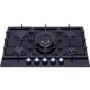 Варочная поверхность газовая Perfelli HGG 71624 BL: Количество конфорок 5