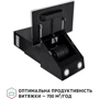 Вытяжка Perfelli VICCO 5HSR NERO: Материал корпуса металл / стекло