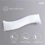 Подушка IDEIA S-Form с наволочкой 40х130 см (2200004316697): Наполнитель силиконизированное волокно