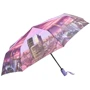 Парасолька жіночий автомат Monsen фіолетовий (C13503purple-multicolor): Механізм Автомат