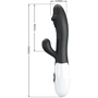Вибратор LYBAILE Pretty Love Snappy Black (BI-014173-A3)