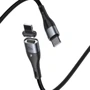 Кабель Baseus Cable USB-C to Lightning Zinc Magnetic Safe Fast Charging PD 20W 1m Black (CATLXC-01): Довжина 1 м