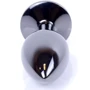 Анальная пробка BOSS of TOYS Boss Series - Jewellery Dark Silver PLUG Dark Blue S (BS6400032)
