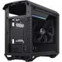 Корпус Fractal Design Torrent Nano Black TG Dark Tint (FD-C-TOR1N-01): Материал передней панели пластик и металл