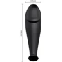 Анальная пробка с вибрацией Pretty Love Vibrating Butt Plug (чёрный)