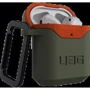 Чехол для наушников Urban Armor Gear UAG Std. Issue Hard 001 (V2) Olive/Orange (10242F117297) for Apple AirPods 1/2