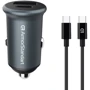Зарядний пристрій ArmorStandart Car Charger USB+USB-C з USB-C Cable Grey (ARM82461)