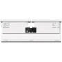 Клавиатура FL Esports FL980 V2 White body Metal Heart Kailh MX Cool Mint South LED wireless Three-Mode: Подключение беспроводное