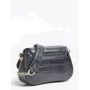 Жіноча сумка крос боді Guess Triple G Crossbody Flap чорна (HWTG7748780-BLA): Стать жіночий
