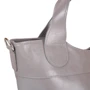 Женская сумка тоут Laskara серая (LK-DD218-grey): Фактура Матовая, Гладкая