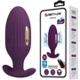 Анальная вибропробка LYBAILE Pretty Love Jefferson Violet с электростимуляцией (BI-040083HP-1)