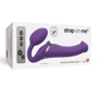 Безремневой страпон с вибрацией Strap-On-Me Vibrating Violet M