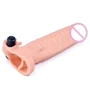 Насадка на член LYBAILE Pleasure X-Tender Vibrating Penis Sleeve Add 2" Flesh 4