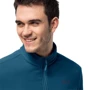 Толстовка Jack Wolfskin Gecko 1709521-1350 50 синяя: Капюшон Без капюшона