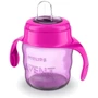 Чашка-непроливайка с мягким носиком Philips AVENT 6+, розовый, 200 мл (SCF551/03)