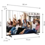 Телевизор Thomson 43UG4S14: Тюнер (DVB-S2, DVB-C, DVB-T2, DVB-T) + аналоговый