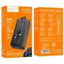 Зовнішній акумулятор Hoco Power Bank 30000mAh J118B with Cable Black: Ємність батареї, мАг 30000