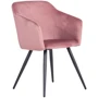 Кресло AMF Lynette black/canyon rose (545863)