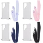 Чохол для телефона WAVE Clear Case with Strap Pink Sand для Samsung S928 Galaxy S24 Ultra: Матеріал TPU (термополиуретан) и поликарбонат