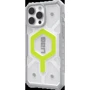 Чехол для iPhone Urban Armor Gear UAG Pathfinder Clear Magsafe Active Neon (114465118181) for iPhone 16 Pro Max: Материалы поликарбонат и полиуретан
