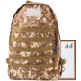 Чоловік рюкзак Valiria Fashion коричневий (3DETBU20280-1): Застібка Блискавка
