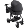 Коляска 2 в 1 Adamex Zico Eco Sa-2 черный (680848): Количество блоков 2