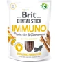Лакомства Brit Dental Stick Immuno для собак для иммунитета пробиотики и корица 251 г (8595602564378)