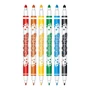 Фломастери Colorino двосторонні Fibre Pens 6 шт і 6 кольорів, (13437PTR / 1): Тип На водній основі