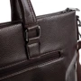 Мужская конференц-сумка Valiria Fashion коричневая (3DET890-2-10): Фактура Матовая, Зернистая